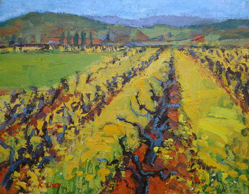 The Yellow Vineyard