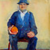 Man Holding Orange