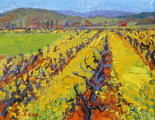 The Yellow Vineyard