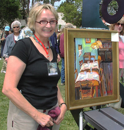 Kathleen Elsey painting workshop Award winnng painting Santa Barbara Artist