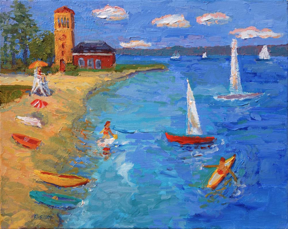 Bell Tower at the Lake