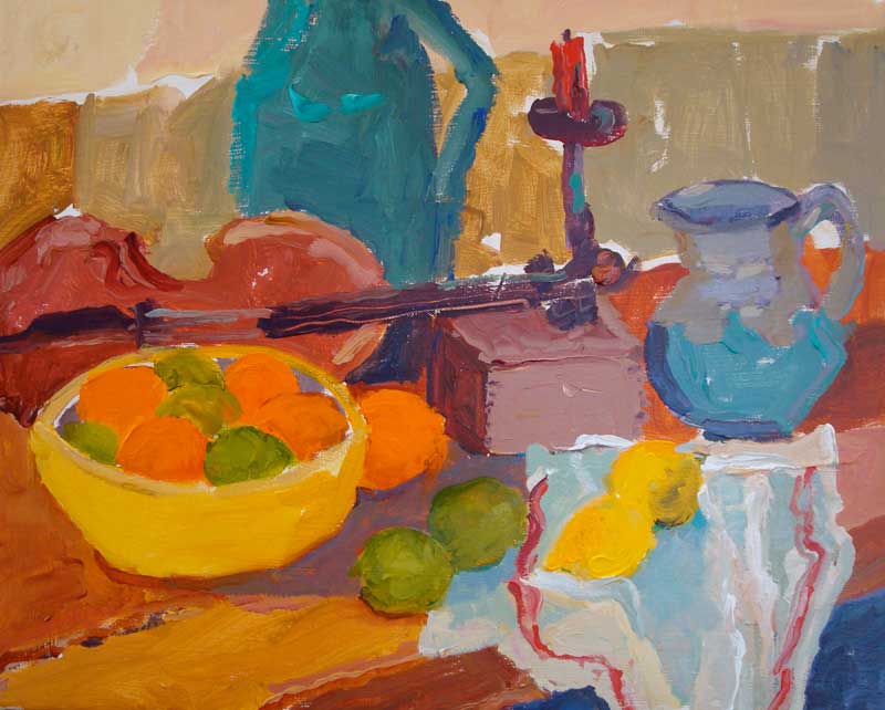 Cezanne's Table Still Life