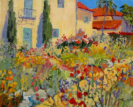 Kathleen Elsey Fauve Painter Janes Garden Santa Barbara